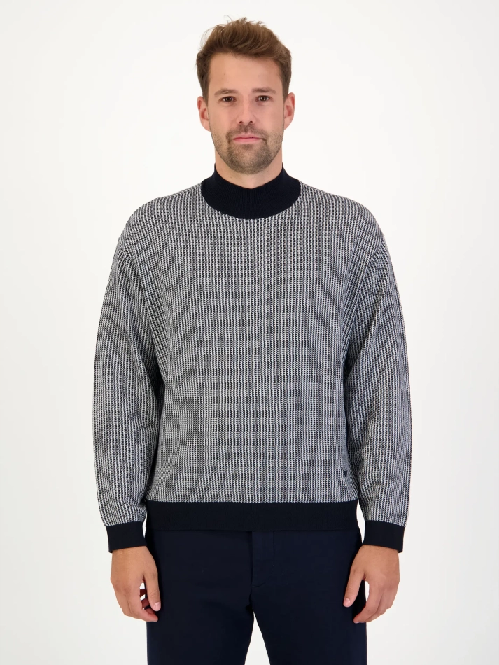 Maglia collo alto in lana 6D1MXS 1MKHZ F934 EMPORIO ARMANI Navy 