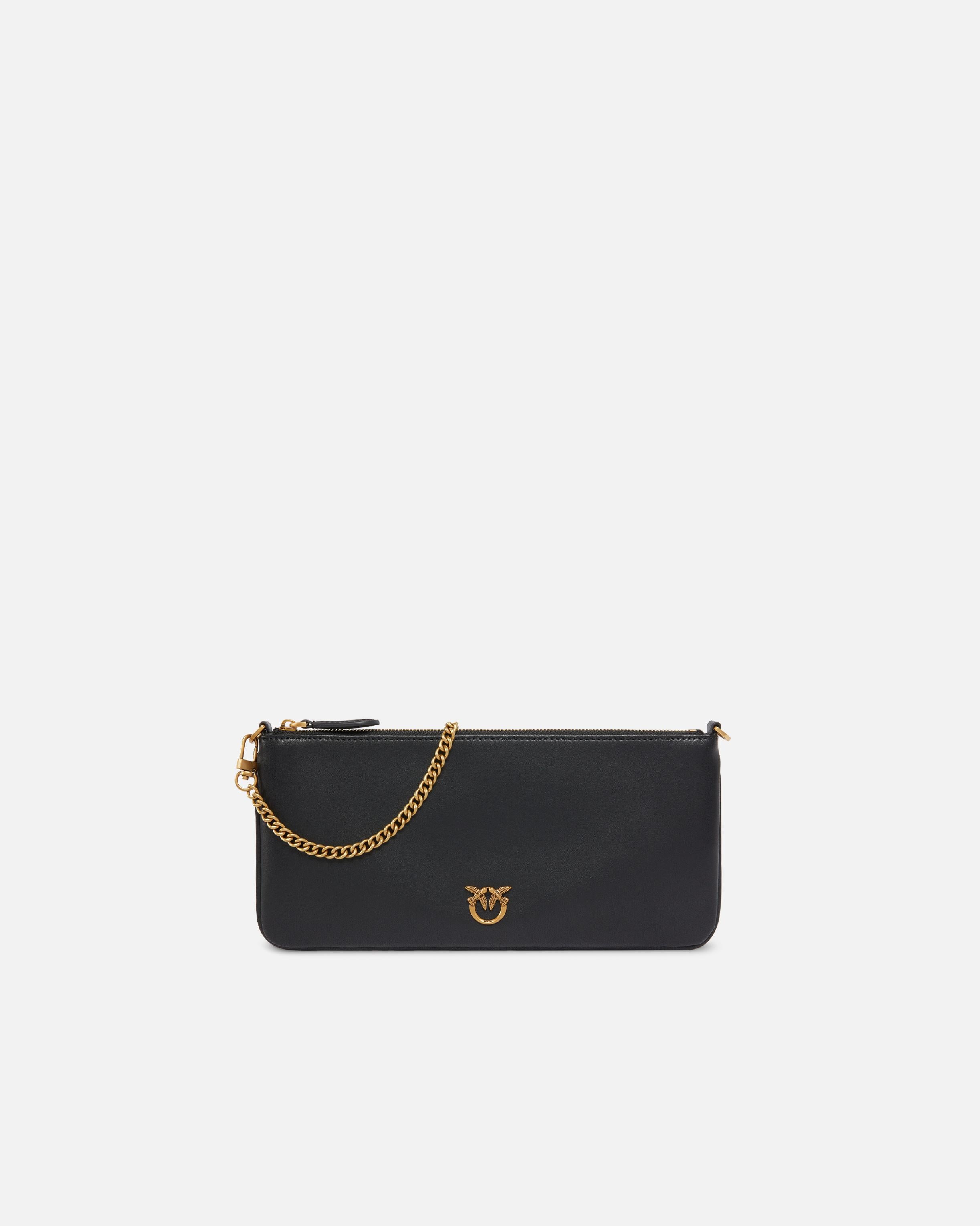 Borsa a tracolla 102747A0F1 Z99Q PINKO Nero-antigue 