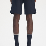 Bermuda in felpa di cotone S8505 608 FRED PERRY Navy 