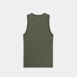 Canotta a costina ERIB TANKTOP 2412027 CHIMERA GREEN DAILY PAPER Chimera green 
