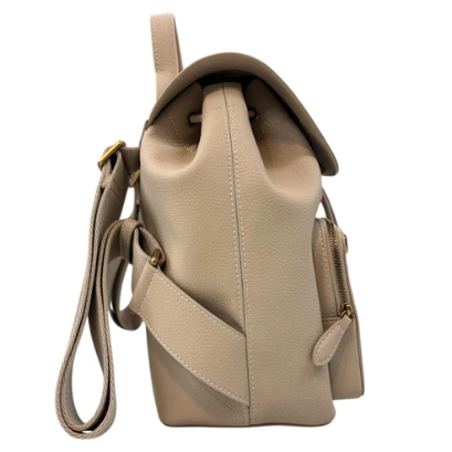 Zainetto multitasche in pelle bottalata 104351A1LF C50Q PINKO Begie-grigio fumo antique 