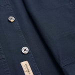 Giacca camicia in cotone CFWOOS2042MRUT5262 3989 WOOLRICH Melton blue 