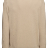 Maglia girocollo in cotone 50506022 10255187 01 255 BOSS Dark beige 