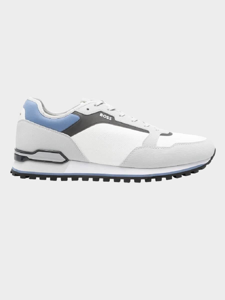 Sneakers in tessuto tecnico 50563822 10280114 01 064 BOSS Open grey 