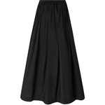 Gonna in popeline di cotone 107016A2LD Z99 PINKO Nero limousine 