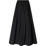 Gonna in popeline di cotone 107016A2LD Z99 PINKO Nero limousine 
