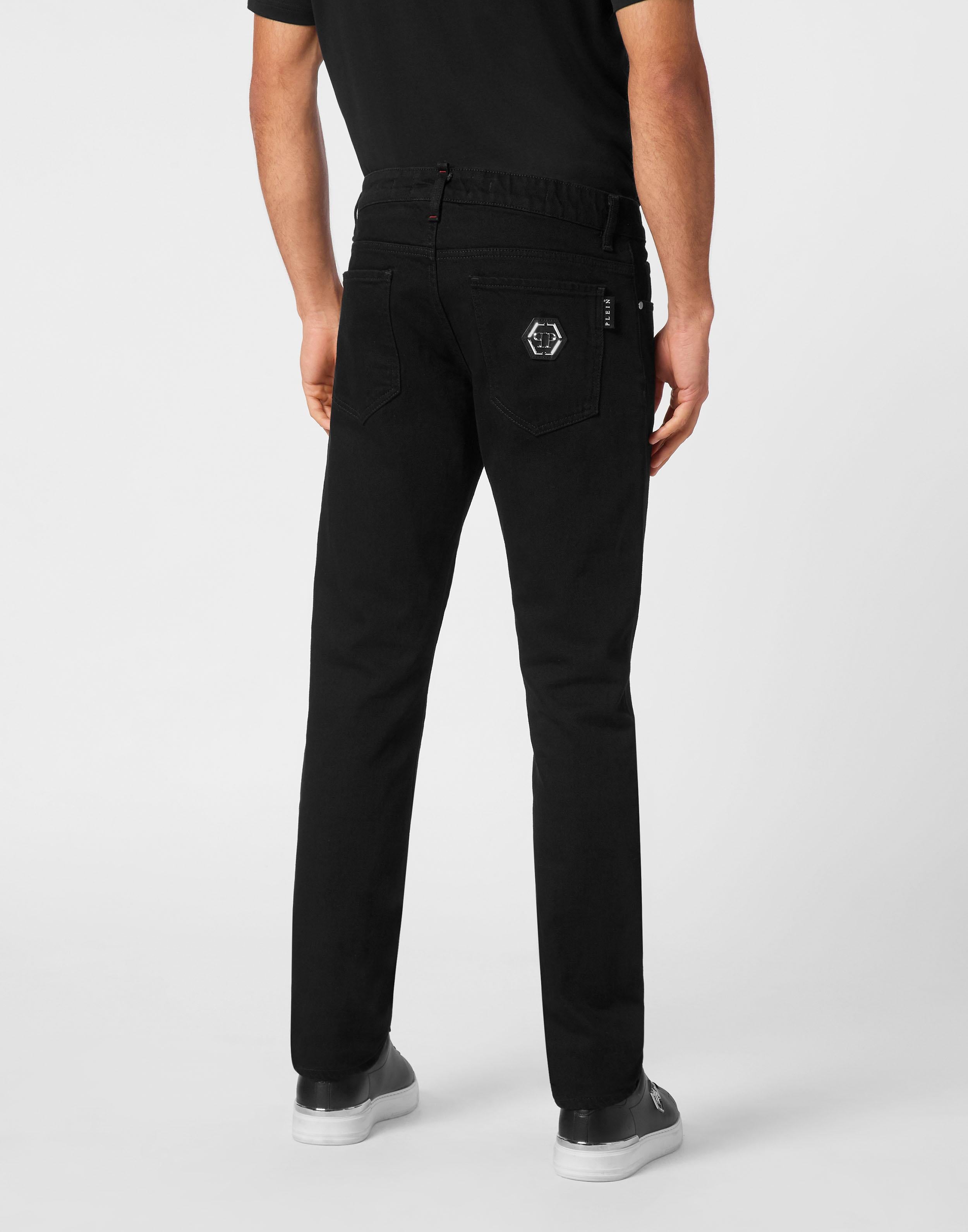 Jeans elasticizzato MDT3978 PDE004N 02JB PHILIPP PLEIN Jet black 