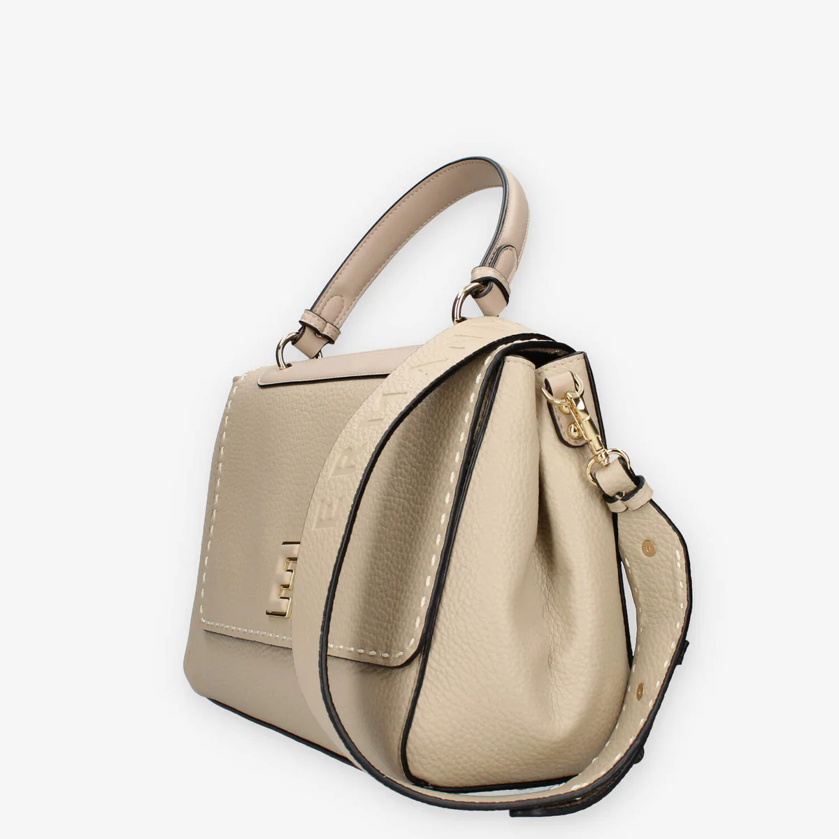 Borsa a mano con tracolla 12401854 381 ERMANNO FIRENZE Ivory 
