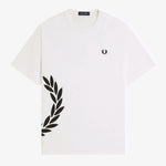T-Shirt manica corta M2440 129 FRED PERRY Snow white 
