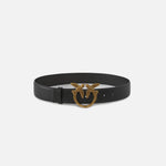 Cintura in pelle 100120A0F1 Z99Q PINKO Nero-antique gold 
