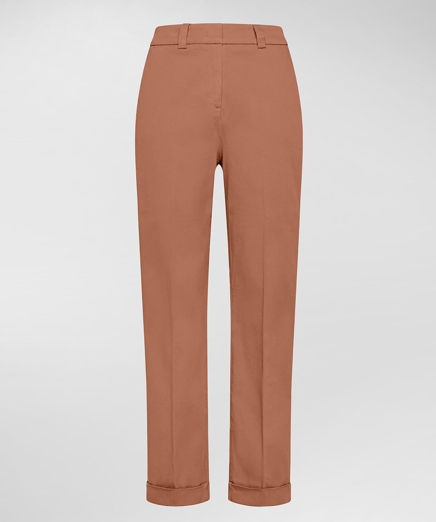 Pantalone in gabardina di cotone elasticizzata PED5344 99011950 849 PEUTEREY Pigna 