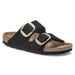 Ciabatta in suede ARIZONA BIG BUCKLE 1023290 BLACK BIRKENSTOCK Black 
