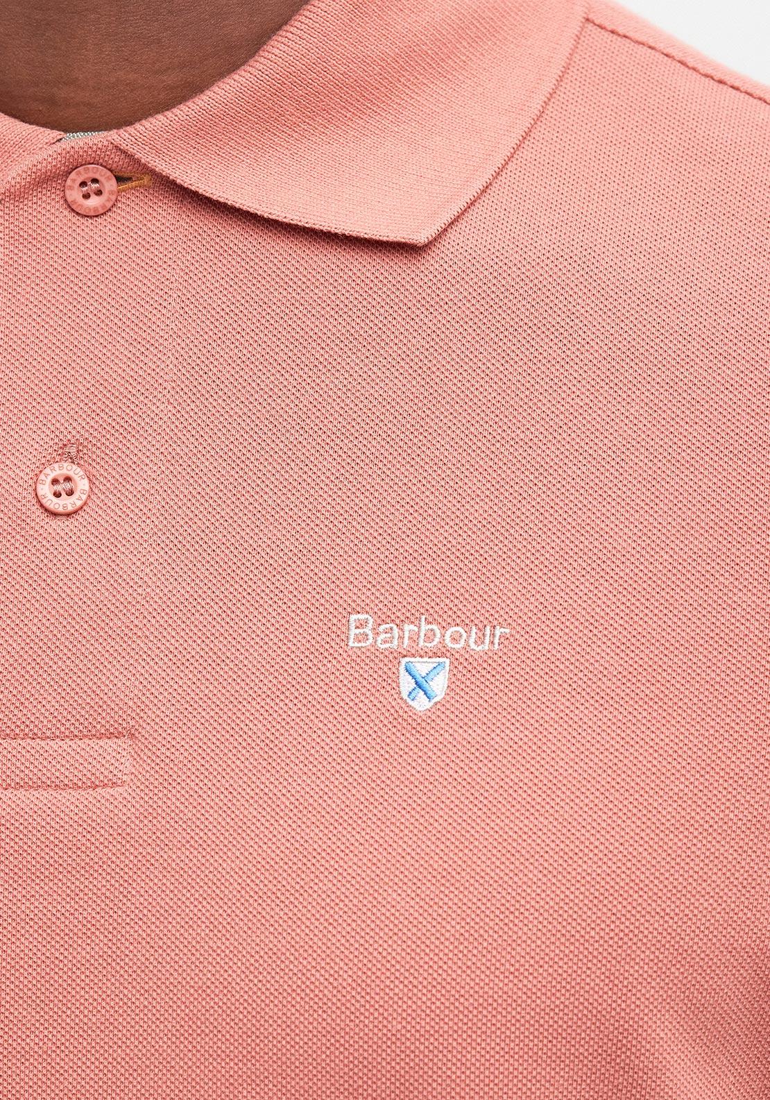 Polo in cotone MML0012 MML PI55 BARBOUR Pink clay 