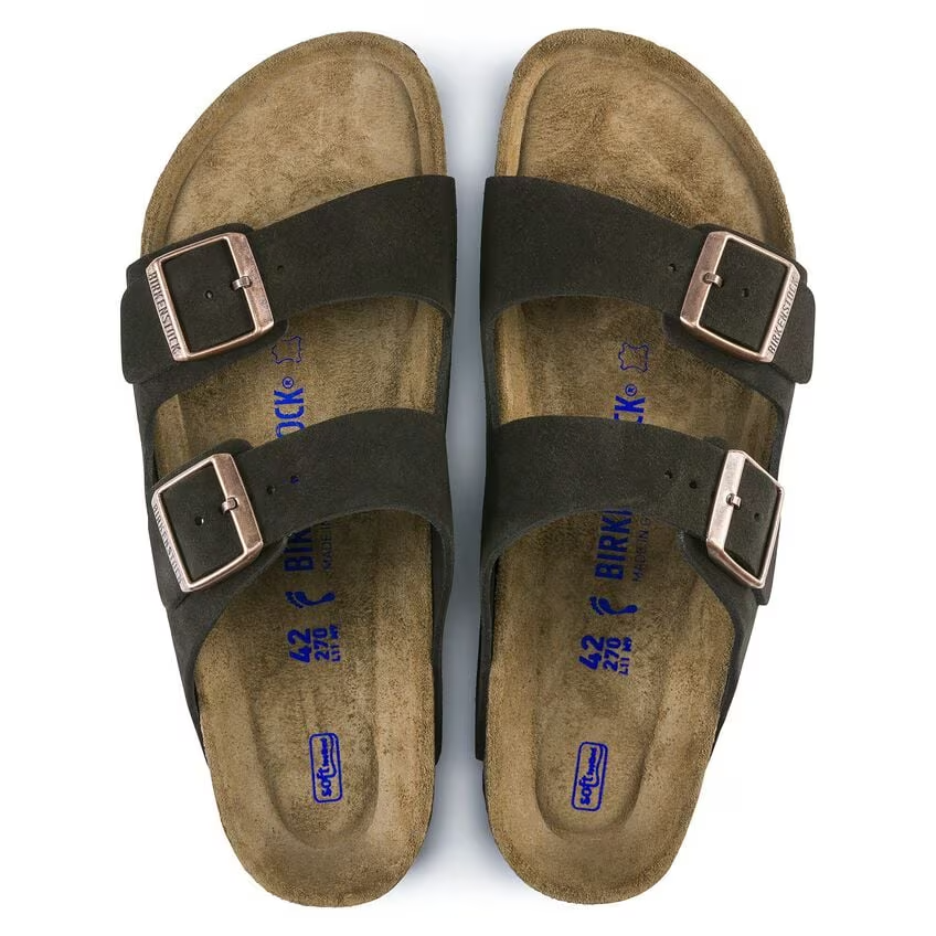 Ciabatta in suede ARIZONA SFB 951313 MOKKA BIRKENSTOCK Mokka 