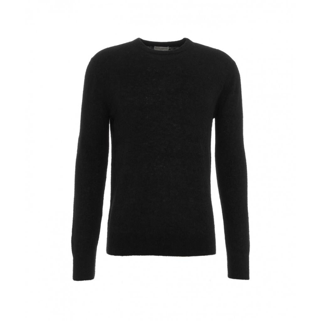 Maglia in lana bouclè B2P000 12WX6 15517 BALLANTYNE Black 