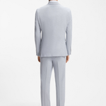 Abito due pezzi regular fit in bouclé elasticizzato 50561822 10279246 01 466 BOSS Light blue 