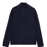 Maglia con mezza zip RRU90243 CM97 0048 ROY ROGER'S Blue navy 