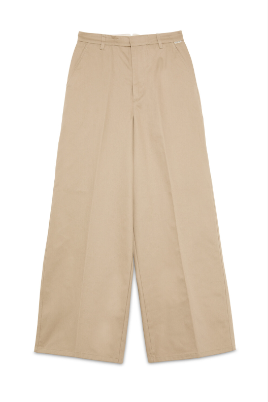 Pantalone in cotone dritto RND90211 CN55 0000 C0105 ROY ROGER'S Sand 