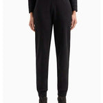 Jogger in felpa 3D2P7B 2J49Z 0999 EMPORIO ARMANI Nero 