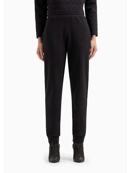 Jogger in felpa 3D2P7B 2J49Z 0999 EMPORIO ARMANI Nero 