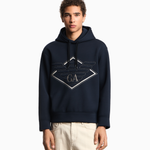 Felpa con cappuccio EM002882 AF18339 MB367 EMPORIO ARMANI Blue 