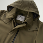 Cappotto in Softshell CFWOOU0792MRUT3496 614 WOOLRICH Dark green 