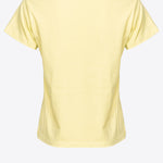 T-Shirt manica corta 100373A1N8 H23 PINKO Yellow 
