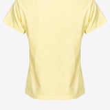 T-Shirt manica corta 100373A1N8 H23 PINKO Yellow 