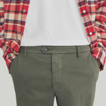 Pantalone chino in cotone elasticizzato RRU90120 C870 0112 0486 ROY ROGER'S Fir 