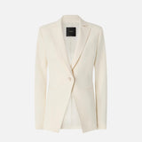 Giacca slim fit 105687A2QV Z00 PINKO Bianco-gelato vaniglia 