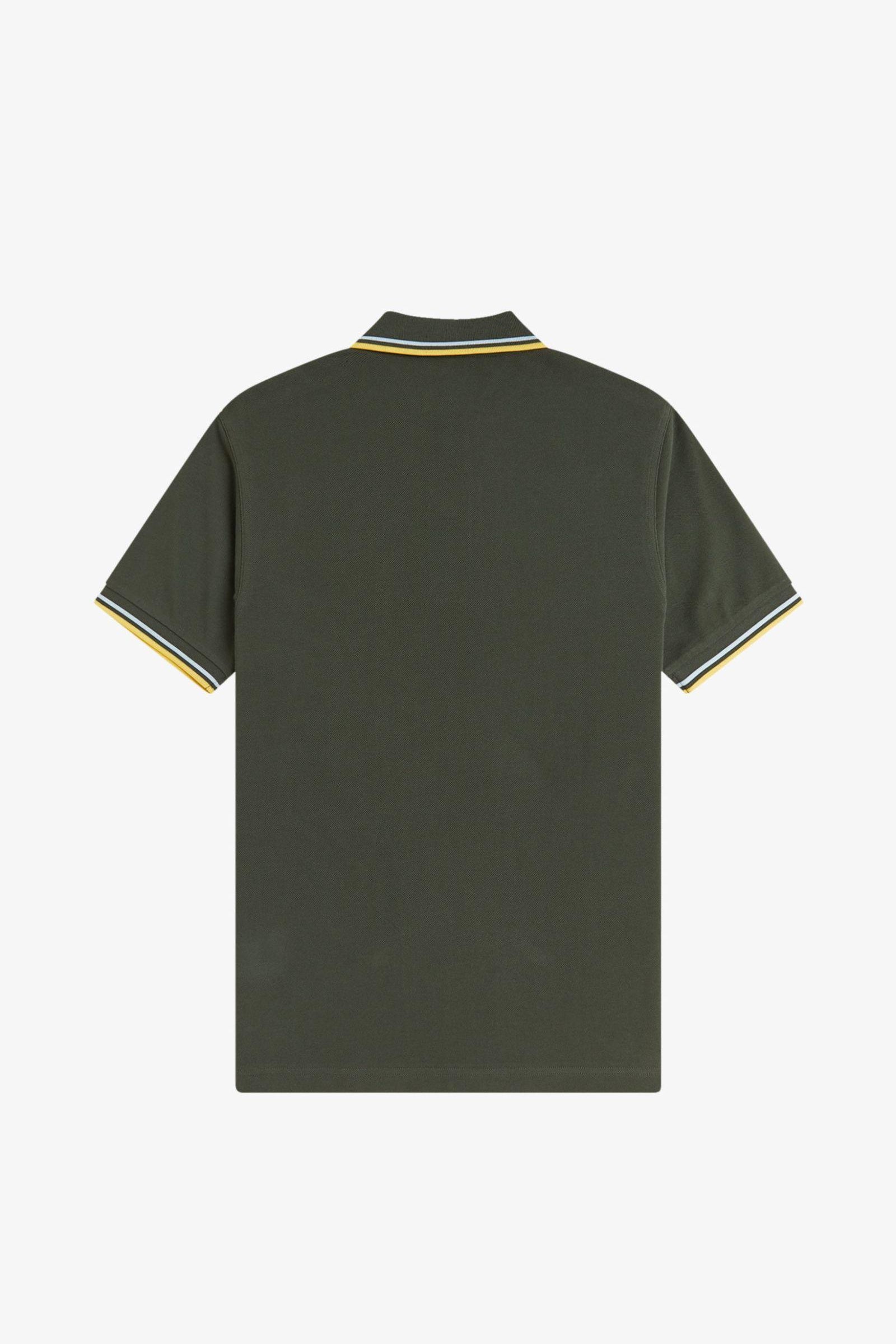 Polo manica corta M3600 05B FRED PERRY Hntngr/lgic/lmnb 