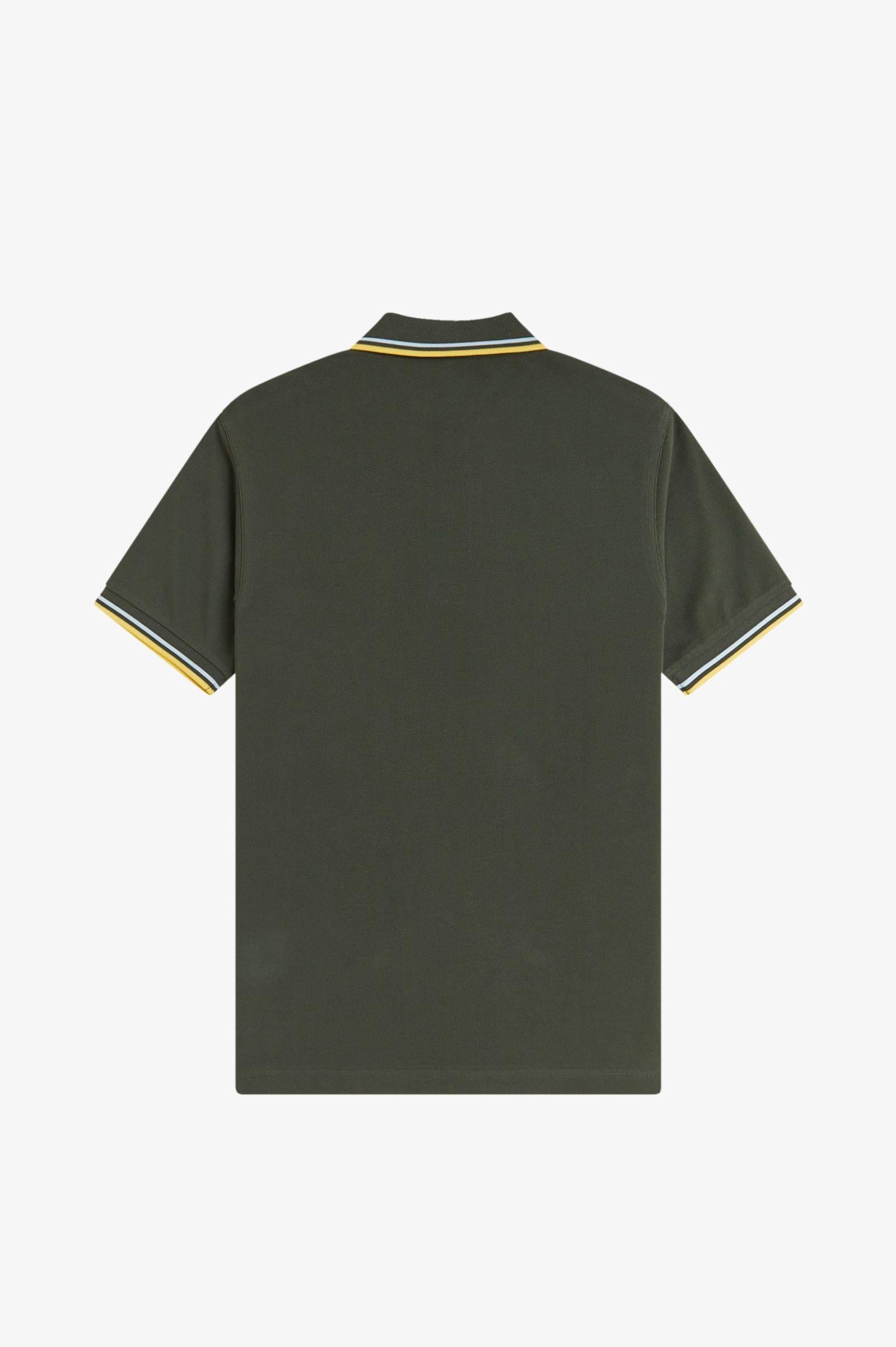 Polo manica corta M3600 05B FRED PERRY Hntngr/lgic/lmnb 