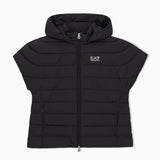 Cappa imbottita packable in nylon leggero 7W000477 AF12476 UC001 EA7 Black 