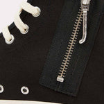 Sneaker alta in canvas di cotone FD55SN020F73 99 KENZO Black 
