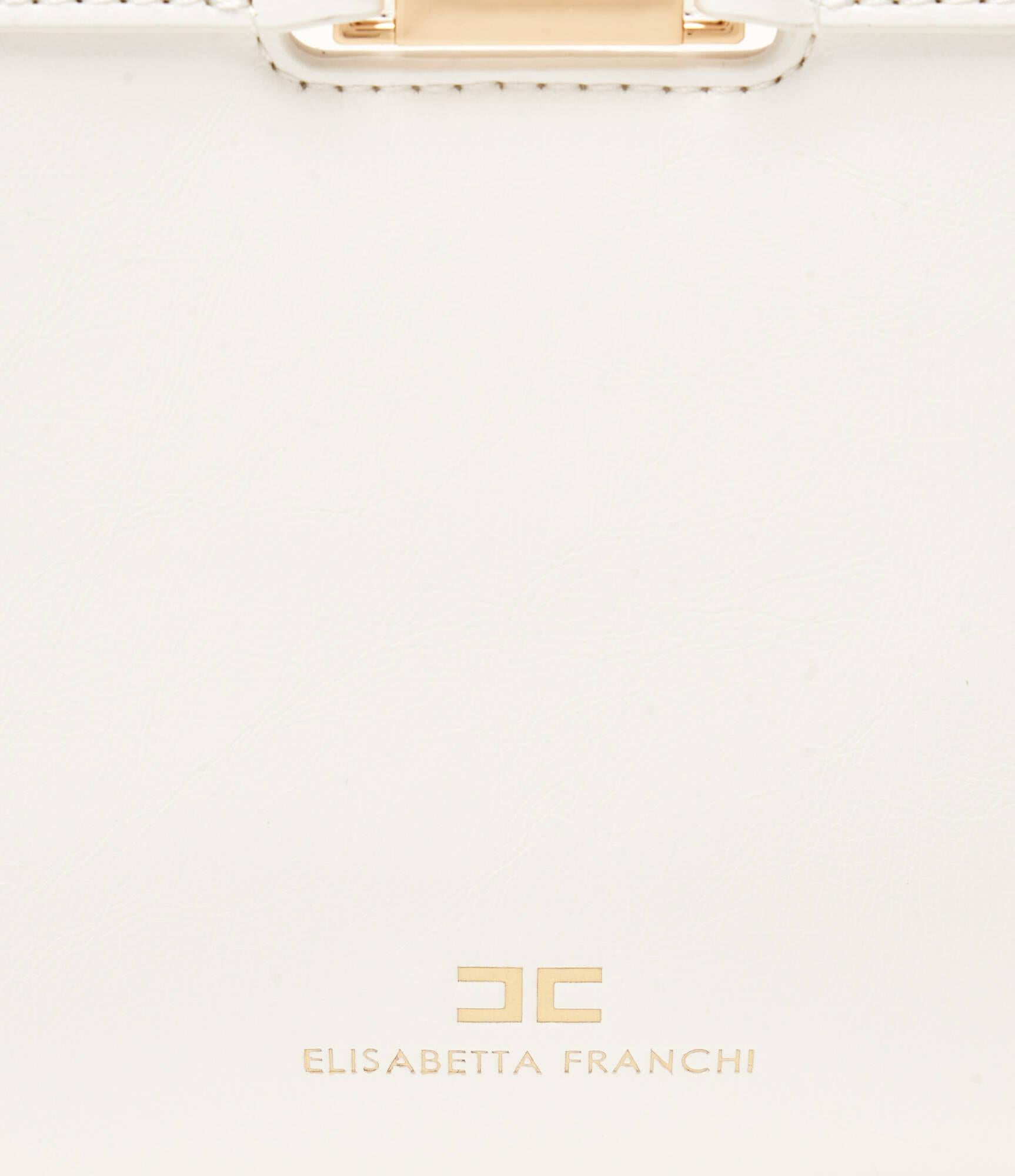 Borsa effetto naplak BS17A61E2 193 ELISABETTA FRANCHI Burro 