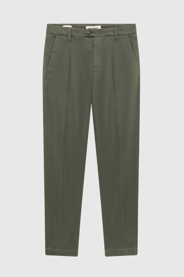 Pantalone chino in cotone elasticizzato RRU90120 C870 0112 0486 ROY ROGER'S Fir 