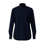 Camicia in jersey di viscosa P-HANK-KENT-C1-222 10225157 01 50469424 404 BOSS Dark blue 