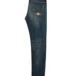 Jeans lavaggio effetto used RRU075 D700 3000 0999 ROY ROGER'S Denim 