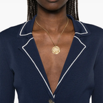 Blazer in maglia D46EI008EO0 MF049 ERMANNO FIRENZE Blue 