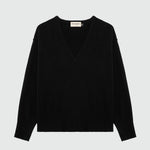Maglia scollo a V RND561CC53 109 ROY ROGER'S Black 