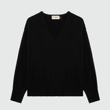 Maglia scollo a V RND561CC53 109 ROY ROGER'S Black 