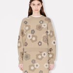 Maglia girocollo fantasia FF62PU7153CR 11 KENZO Beige 