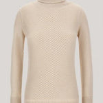 Maglia collo alto CFWWKN0241FRUF0603 8743 WOOLRICH Milky cream 