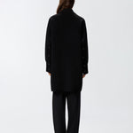Cappotto lungo in panno double 105404A1ZQ Z99 PINKO Nero limousine 