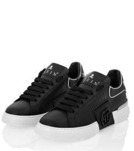 Sneakers basse in pelle USC0775 PLE005N 02 PHILIPP PLEIN Black 