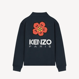 Cardigan in felpa FD55SW4464ME 77 KENZO Midnight 