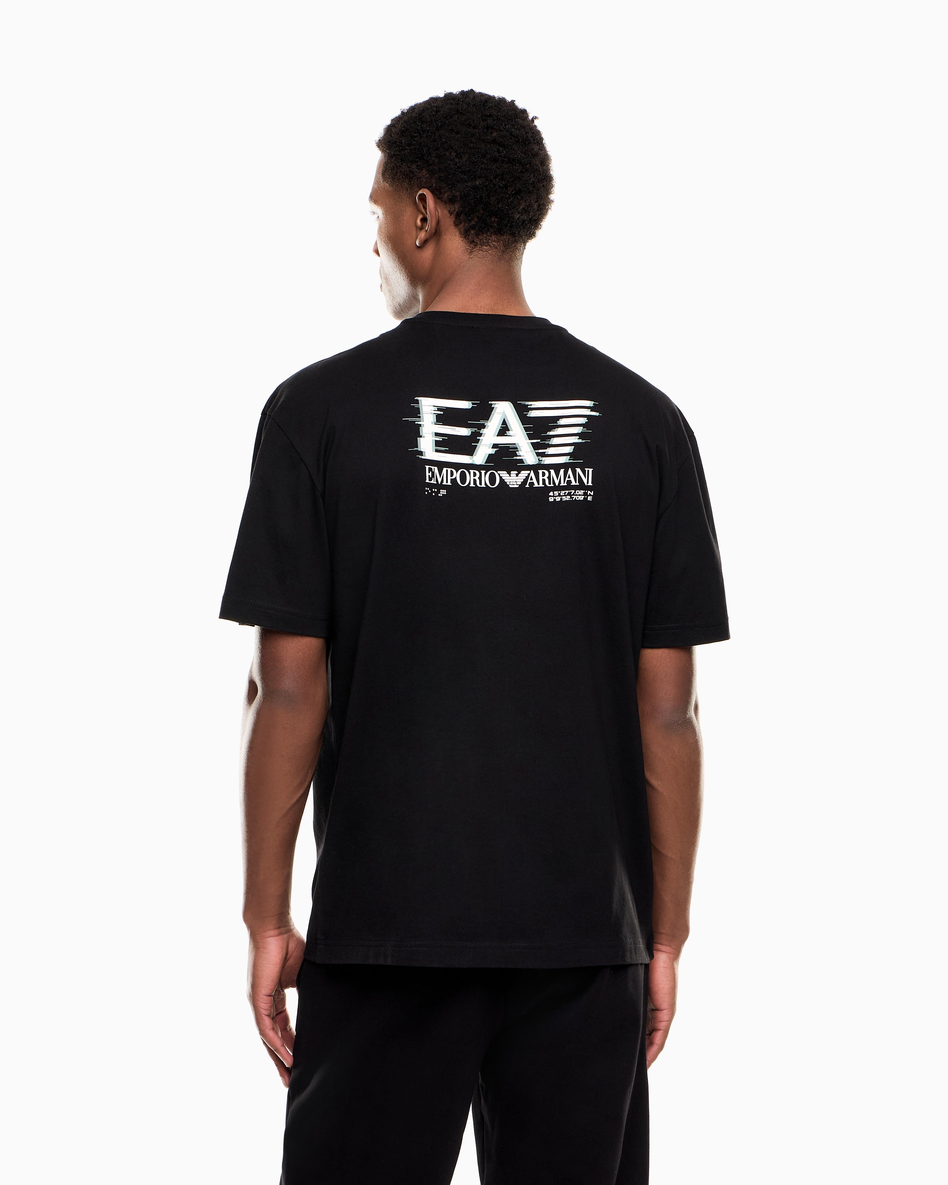 T-Shirt manica corta 7M001327 AF17789 UC001 EA7 Black 