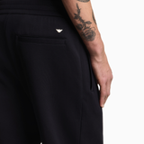 Jogger in felpa di cotone EM004542 AF10013 UB118 EMPORIO ARMANI Blu navy 