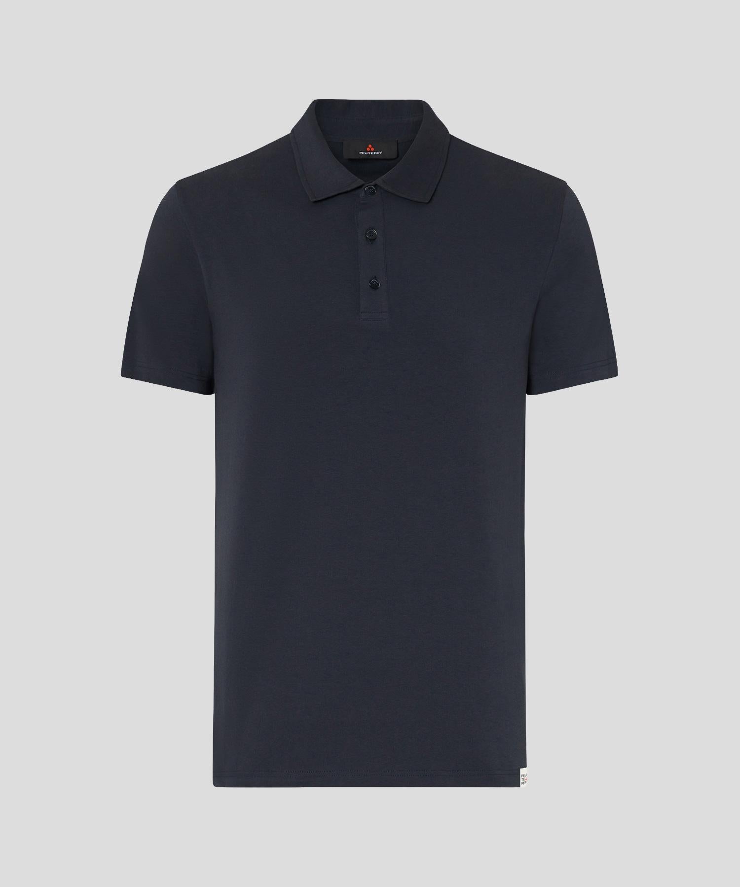 Polo manica corta PEU5849 99012414 215 PEUTEREY Blue 