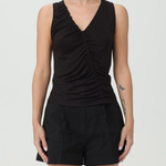 Top in jersey 103281A1OI Z99 PINKO Black 